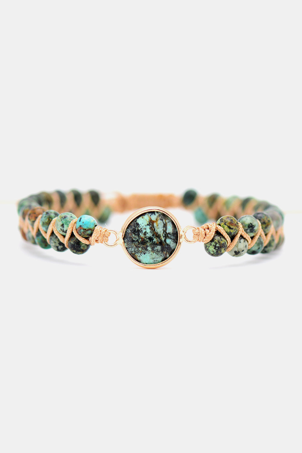 Handmade Beaded Copper Bracelet-Bijou Crush