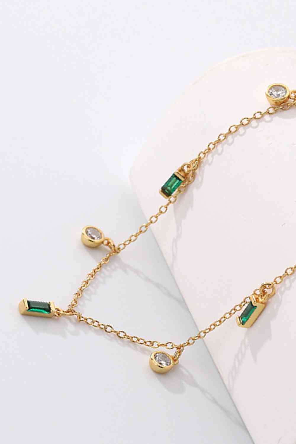 18K Gold Plated Multi-Charm Chain Necklace-Bijou Crush