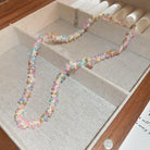Titanium Steel Rice Bead Necklace-Bijou Crush