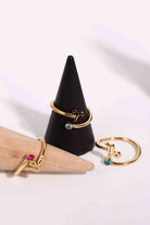 Constellation Stainless Steel Bypass Ring-Bijou Crush