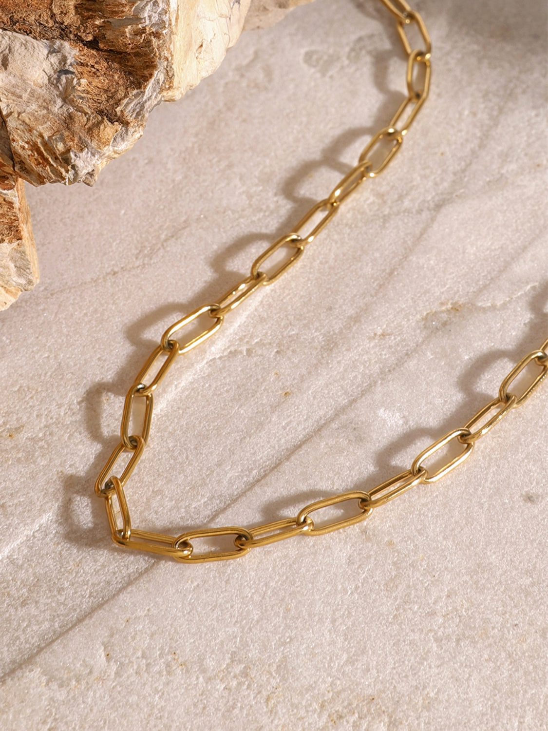 18K Gold-Plated Stainless Steel Double-Layered Necklace-Bijou Crush