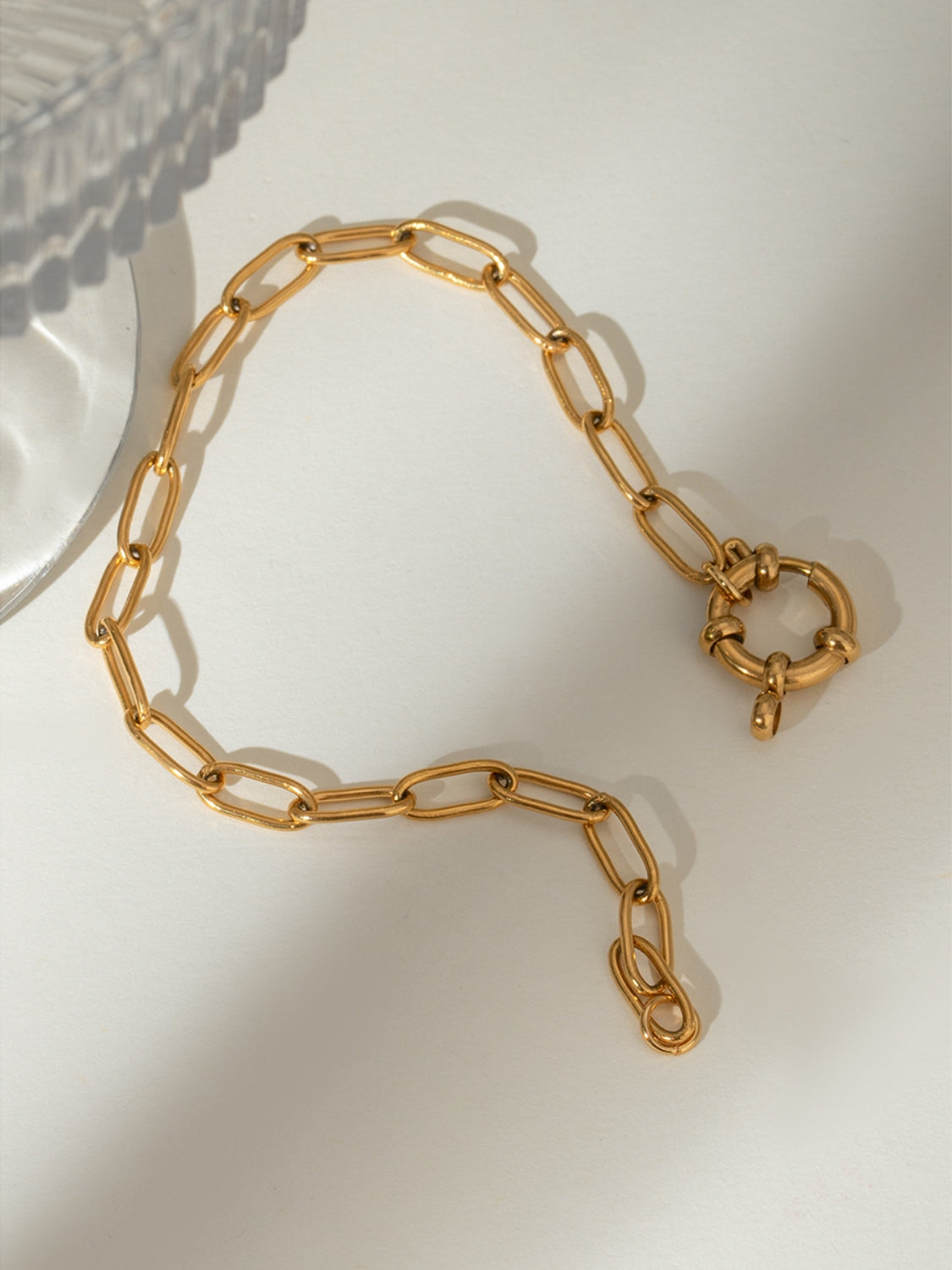 18K Gold-Plated Stainless Steel Chain Bracelet-Bijou Crush