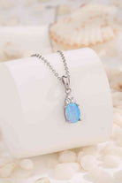 Find Your Center Opal Pendant Necklace-Bijou Crush