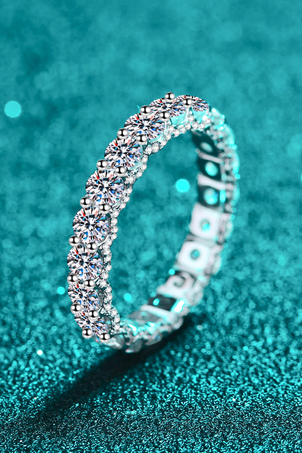 Charmed Moissanite Ring-Bijou Crush