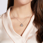 Moissanite 925 Sterling Silver Heart Necklace-Bijou Crush