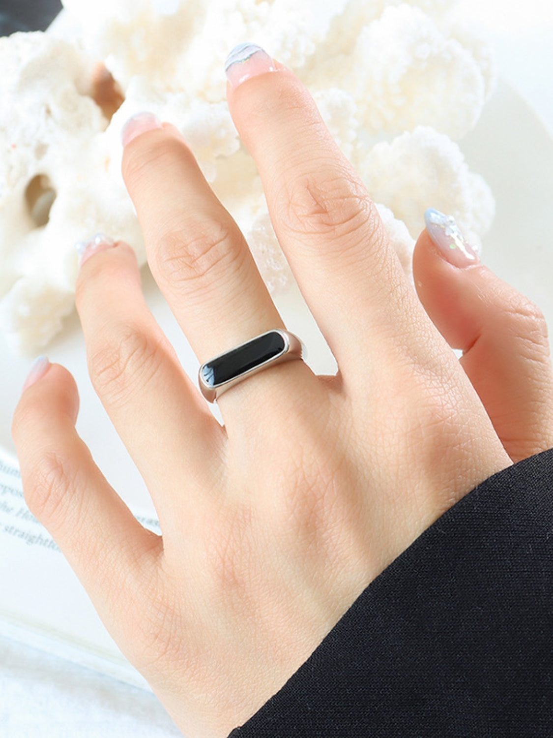 Titanium Steel Oil Drip Ring-Bijou Crush