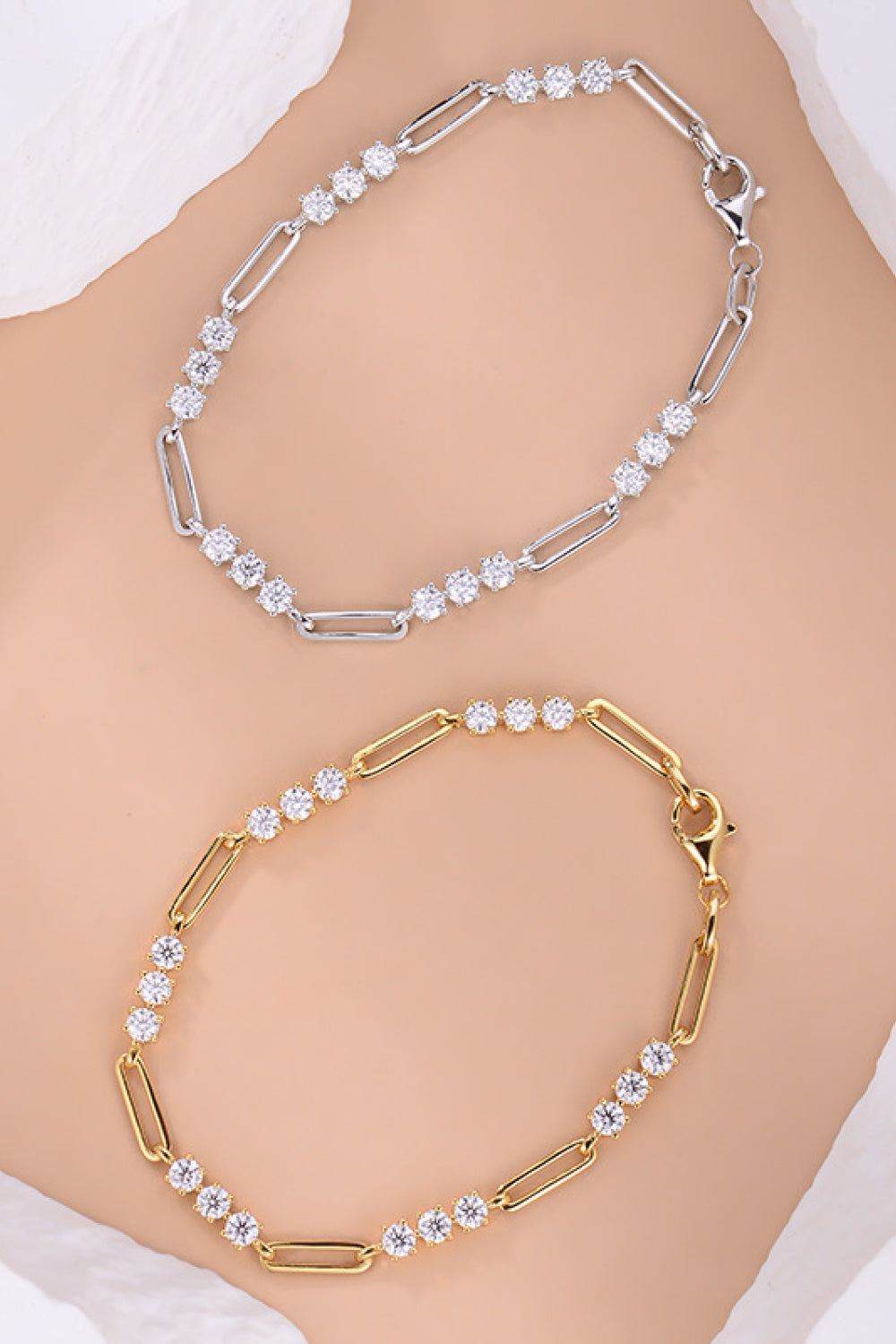 1.8 Carat Moissanite 925 Sterling Silver Bracelet-Bijou Crush