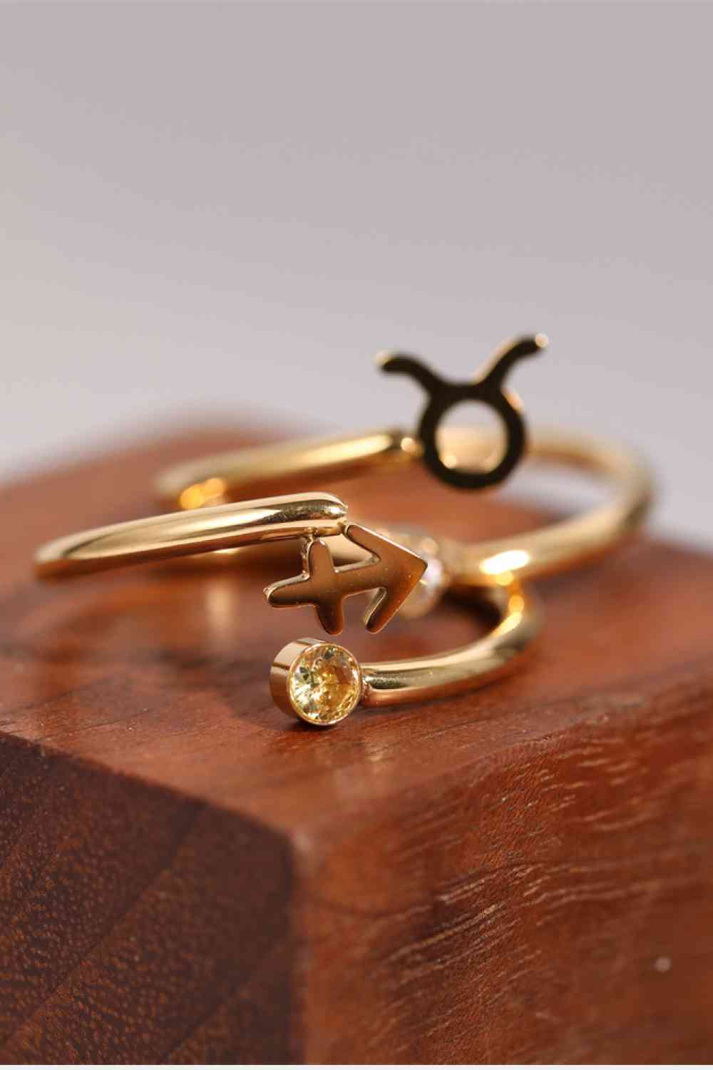 Constellation Stainless Steel Bypass Ring-Bijou Crush