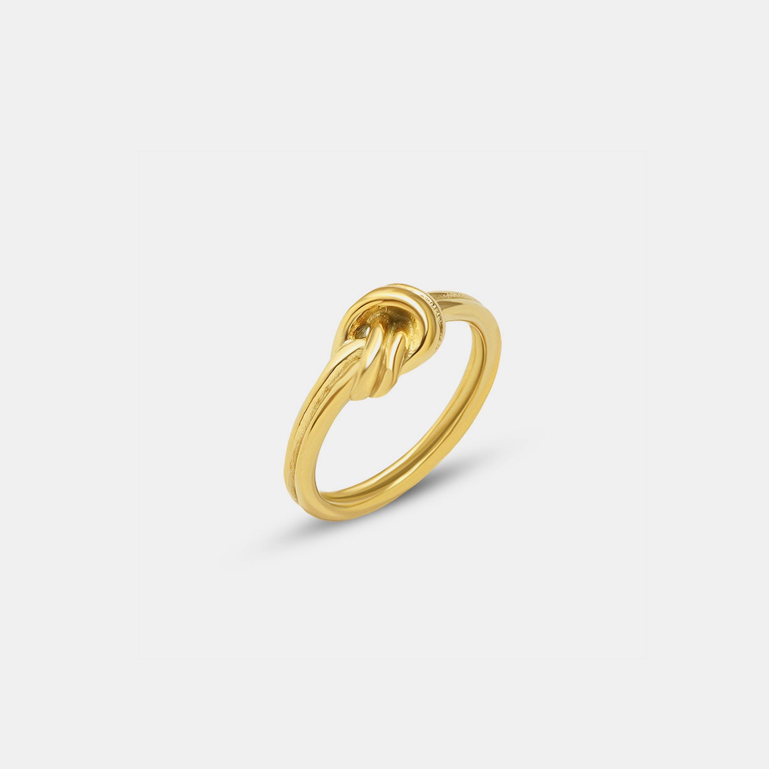 Titanium Steel Knot Ring-Bijou Crush