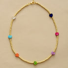 Heart Shape Natural Stone Necklace-Bijou Crush