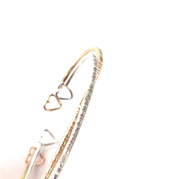 Junibel Sweetheart Cuff Bracelet-Bijou Crush