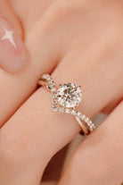 Bold Beauty 1 Carat Moissanite Heart-Shaped Ring-Bijou Crush
