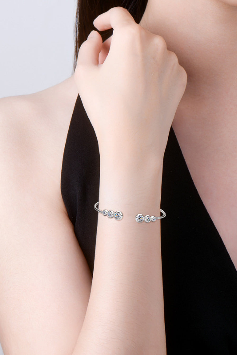 1.8 Carat Moissanite 925 Sterling Silver Bracelet-Bijou Crush