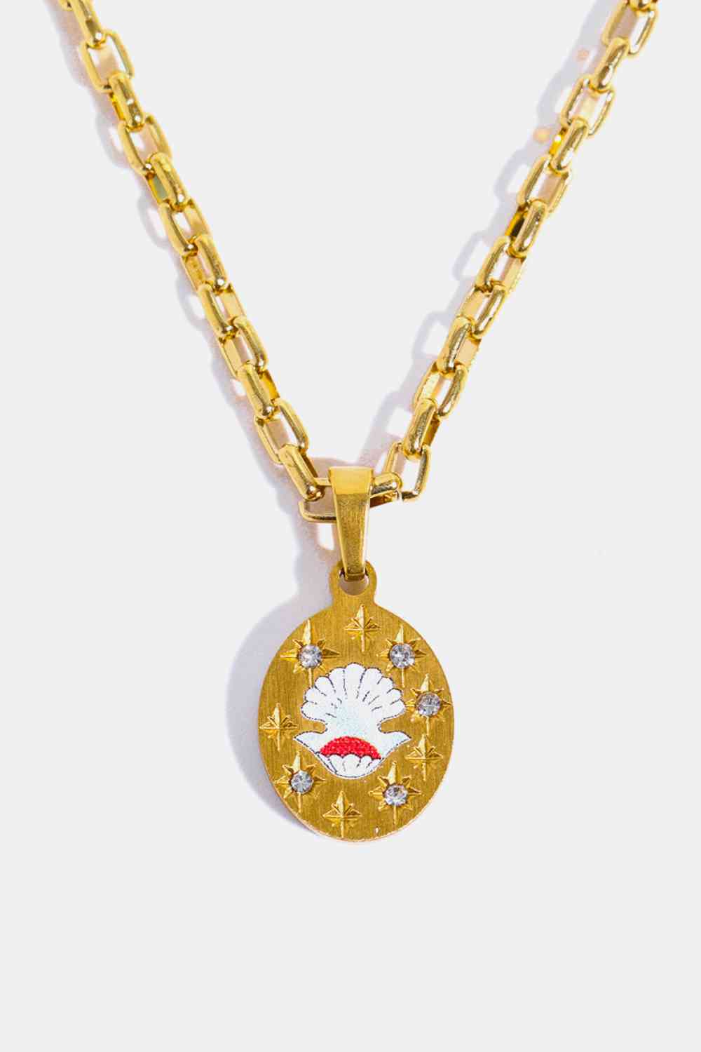 Stainless Steel 18K Gold-Plated Necklace-Bijou Crush