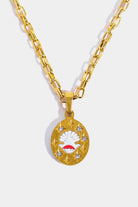 Stainless Steel 18K Gold-Plated Necklace-Bijou Crush