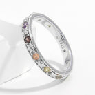 925 Sterling Silver Inlaid Zircon Ring-Bijou Crush