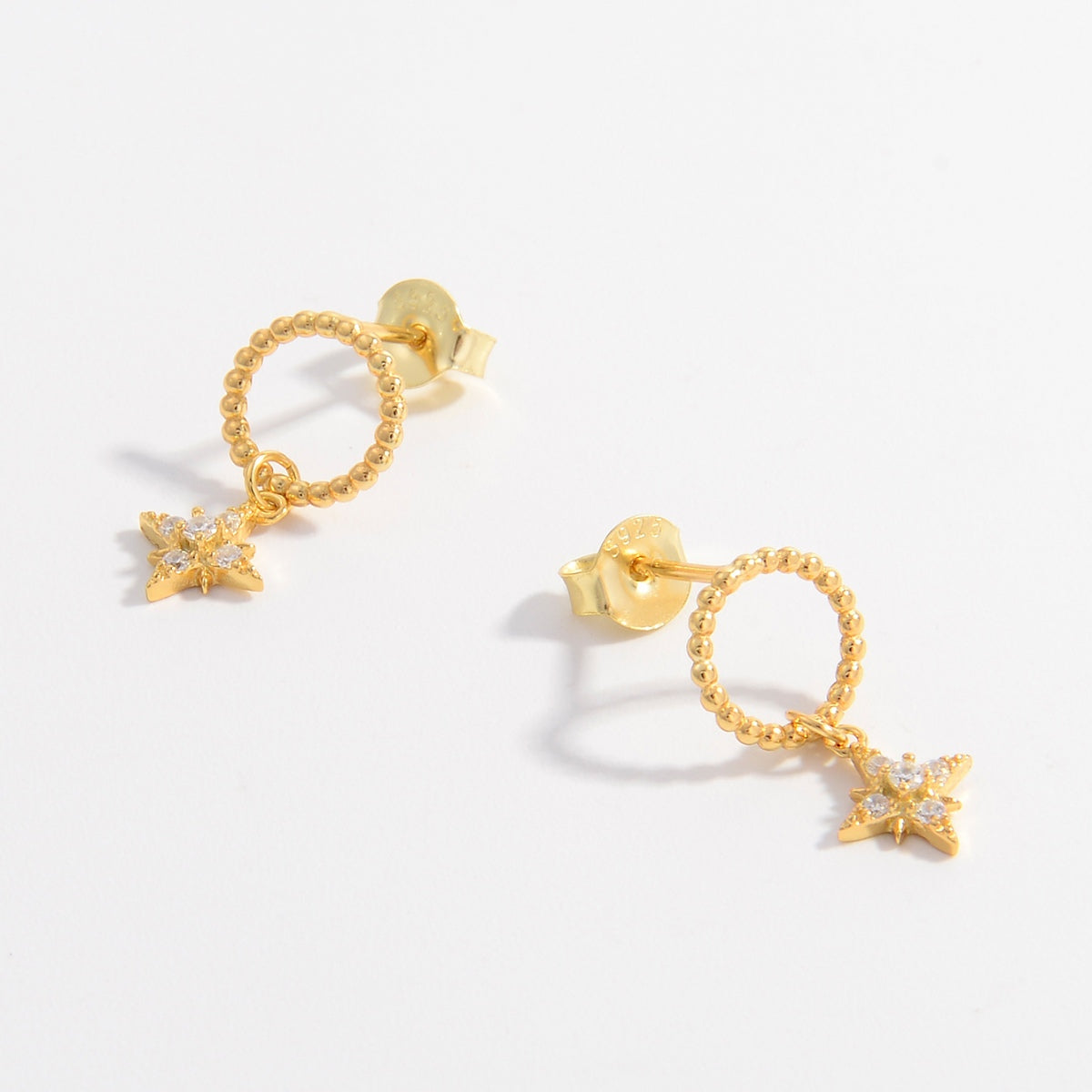 925 Sterling Silver Zircon Dangle Earrings-Bijou Crush