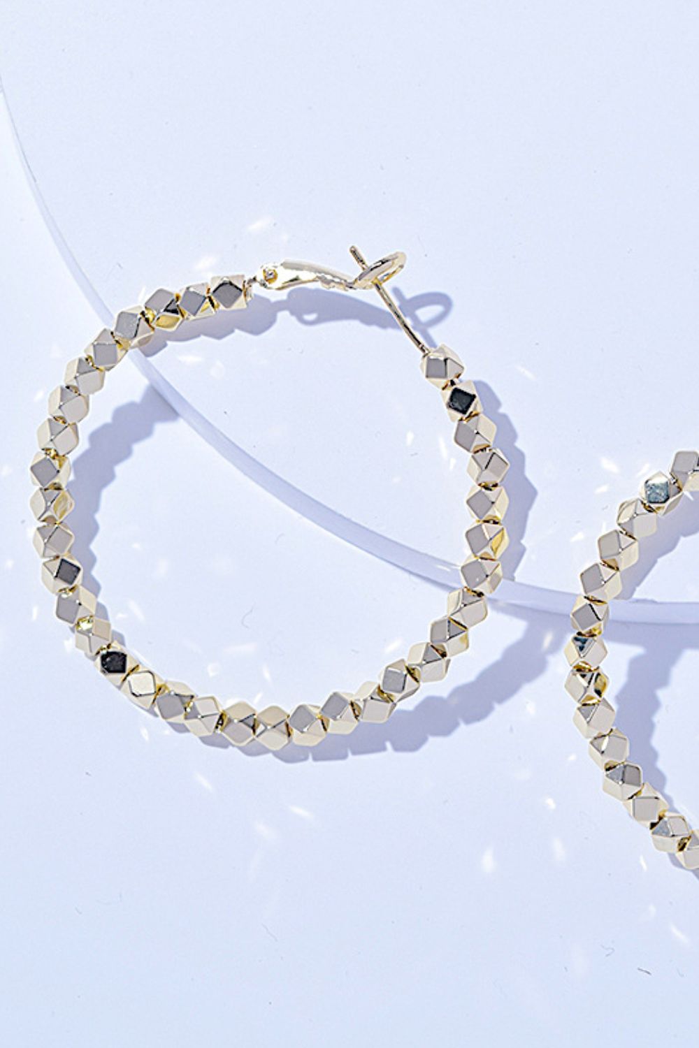 Alloy Hoop Earrings-Bijou Crush