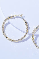 Alloy Hoop Earrings-Bijou Crush