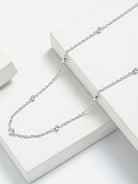 925 Sterling Silver Beaded Necklace-Bijou Crush