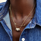 18K Gold-Plated Titan Chain-Bijou Crush