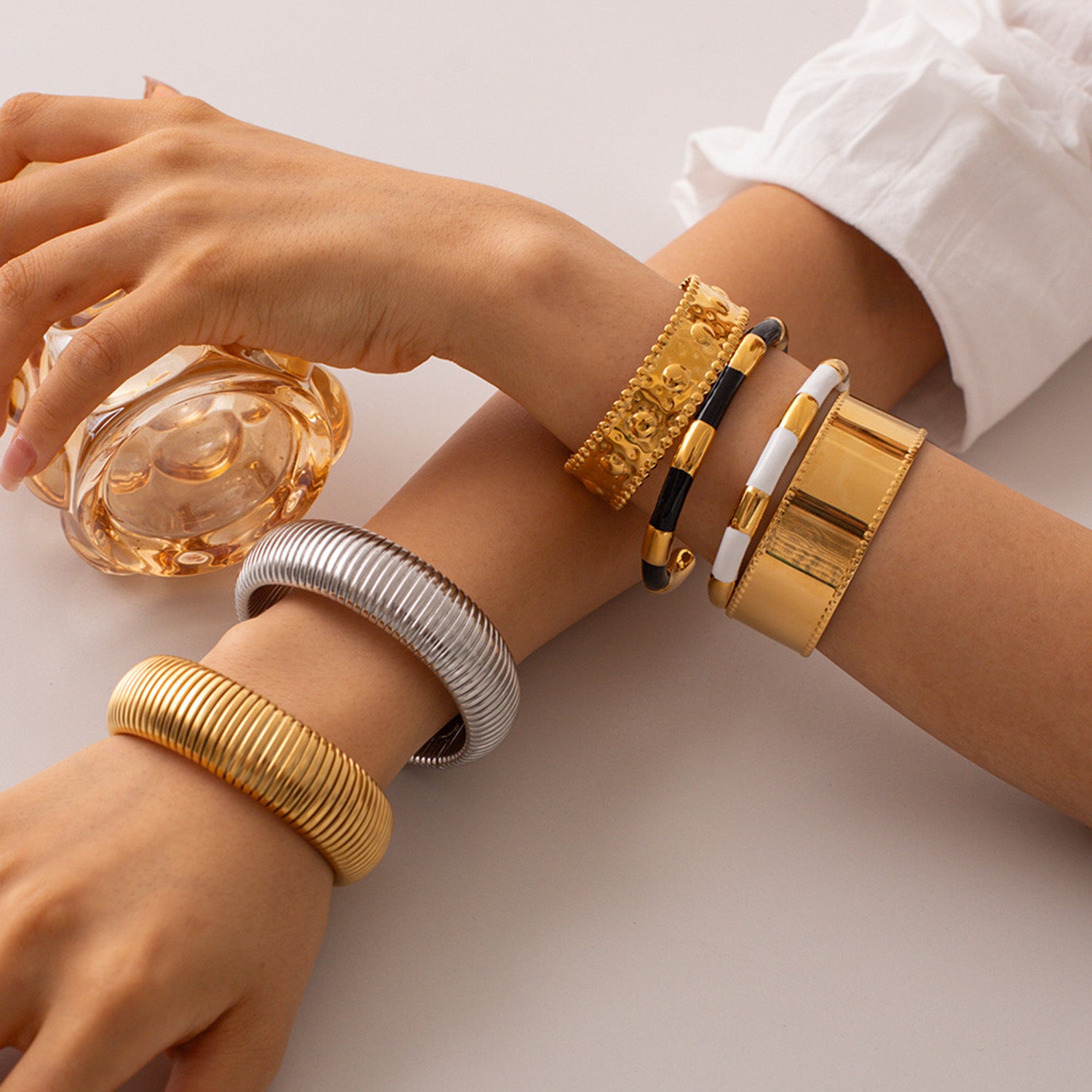 18K Gold-Plated Stainless Steel Bracelet-Bijou Crush