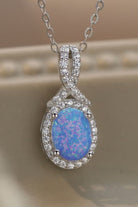 Feeling My Best Opal Pendant Necklace-Bijou Crush