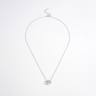 925 Sterling Silver Inlaid Zircon Heart Necklace-Bijou Crush