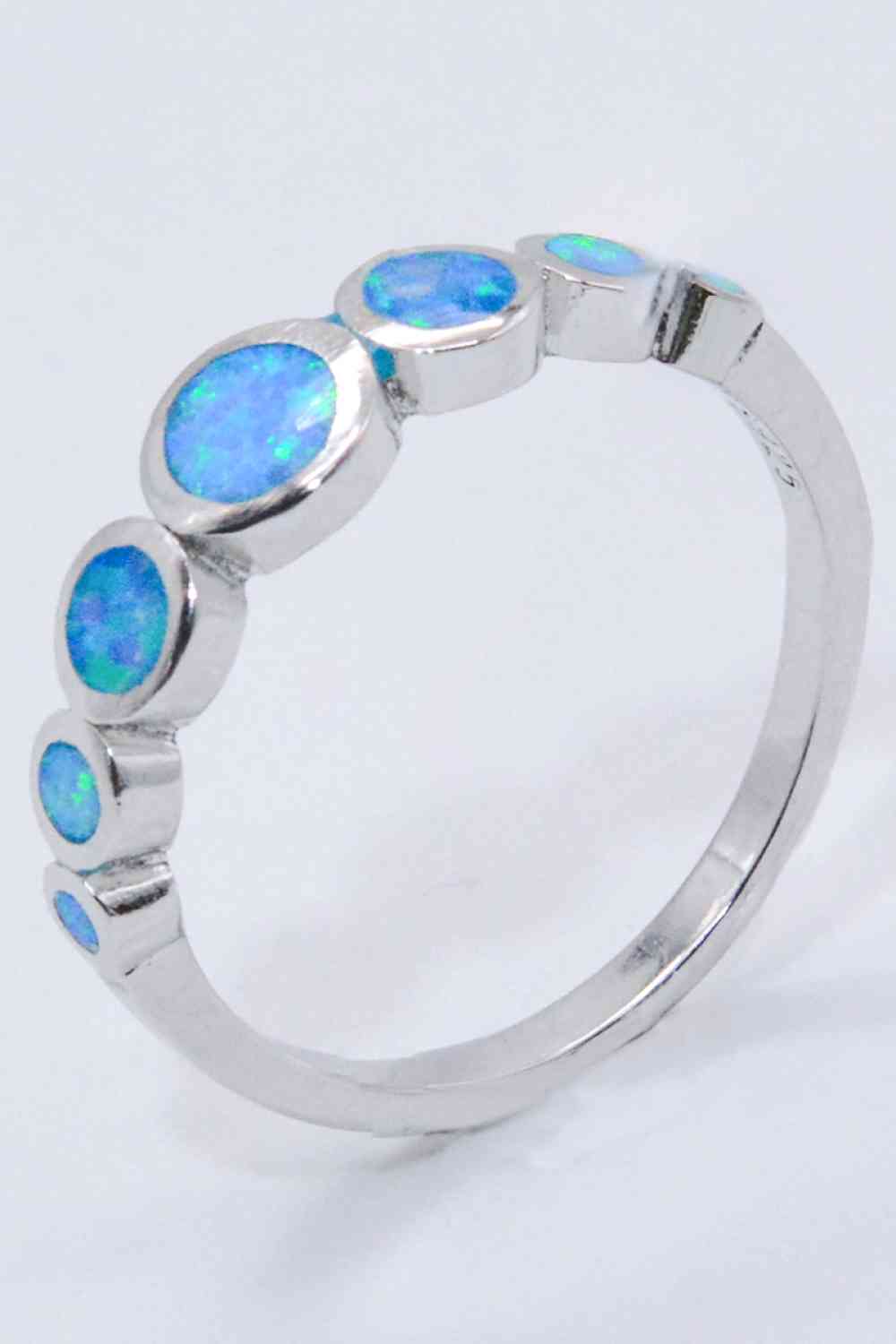 925 Sterling Silver Multi-Opal Ring-Bijou Crush