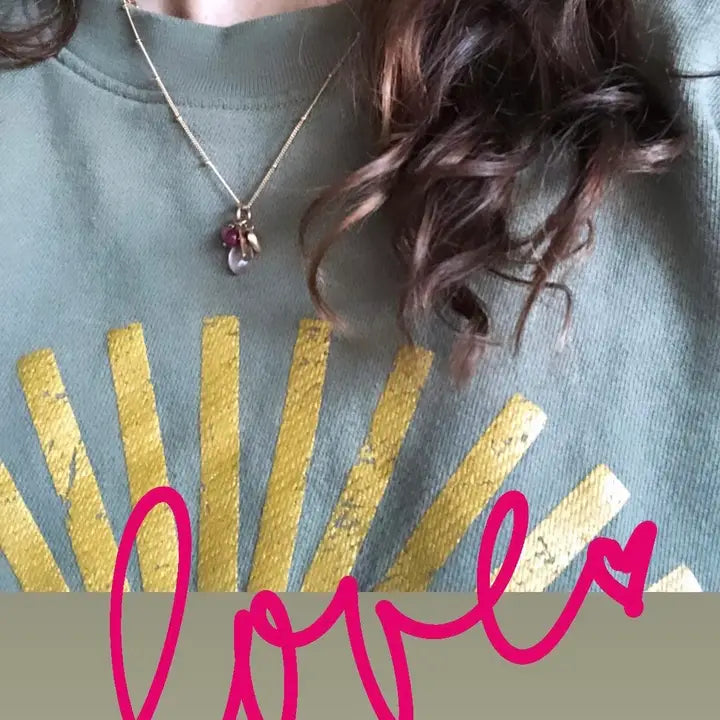 Love & Relationships Gemstone Necklace-Bijou Crush