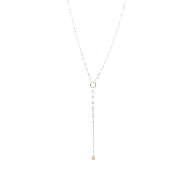 Ariana Lariat Necklace-Bijou Crush