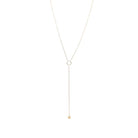Ariana Lariat Necklace-Bijou Crush