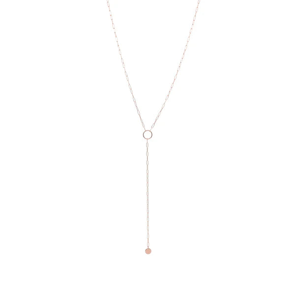 Ariana Lariat Necklace-Bijou Crush