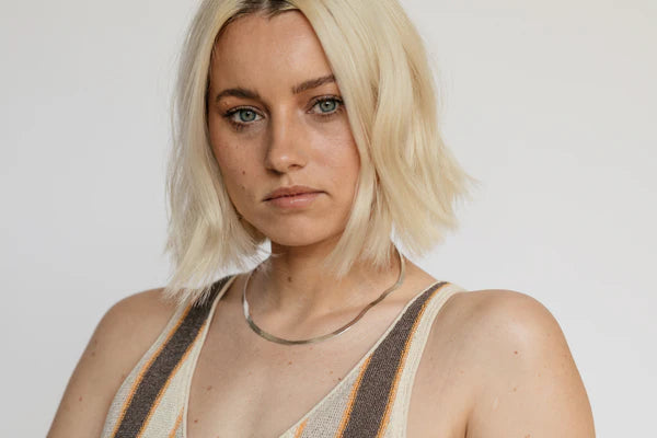 Candace Herringbone Necklace-Bijou Crush