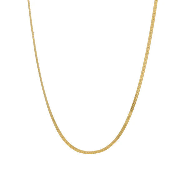 Candace Herringbone Necklace-Bijou Crush