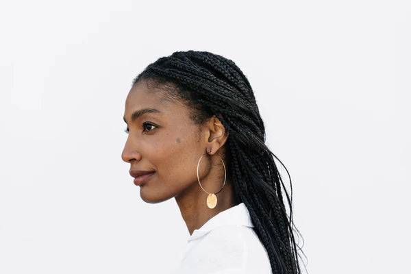 Cassidy Hoops Earrings-Bijou Crush