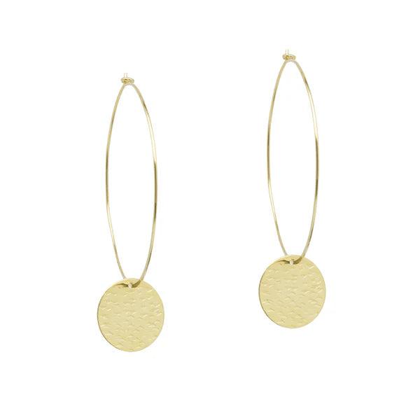 Cassidy Hoops Earrings-Bijou Crush