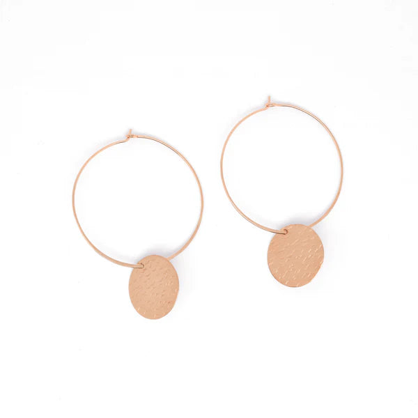 Cassidy Hoops Earrings-Bijou Crush