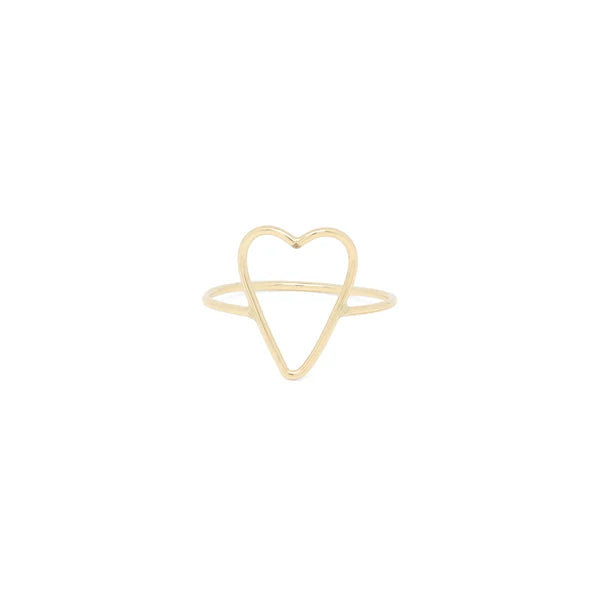 Crissie Open Heart Ring-Bijou Crush
