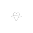 Crissie Open Heart Ring-Bijou Crush