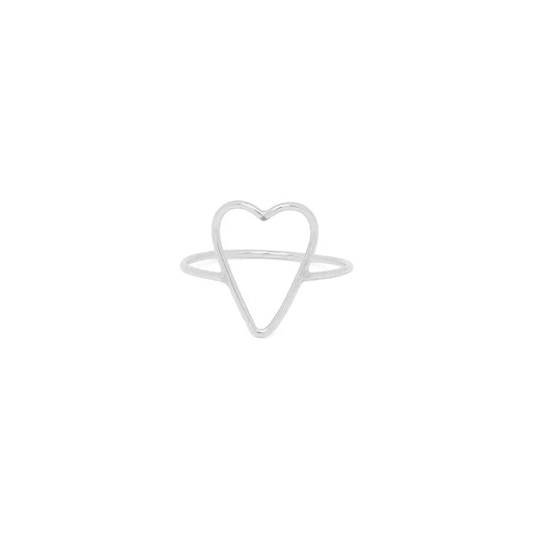 Crissie Open Heart Ring-Bijou Crush