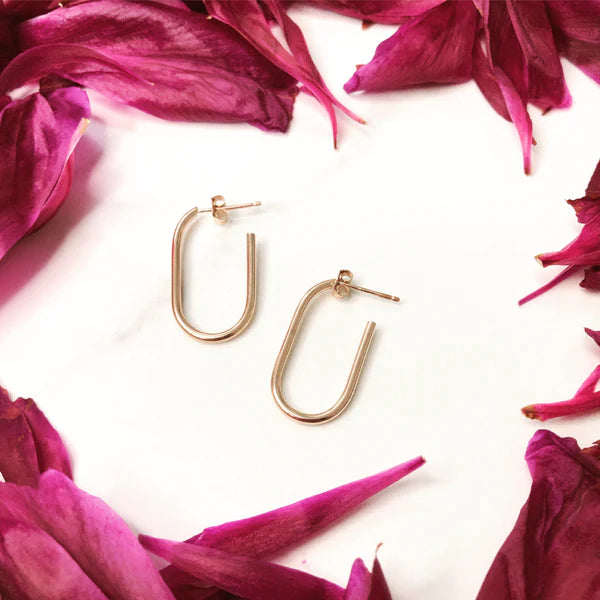 Kathleen Hoop Earrings-Bijou Crush