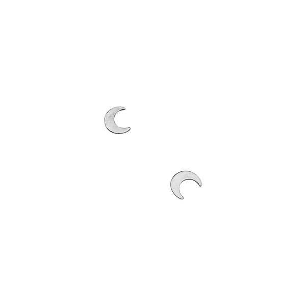 Ella Crescent Moon Studs-Bijou Crush