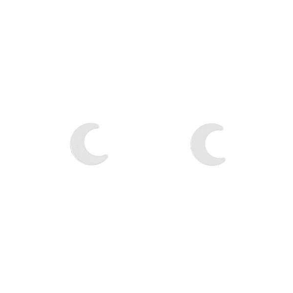 Ella Crescent Moon Studs-Bijou Crush
