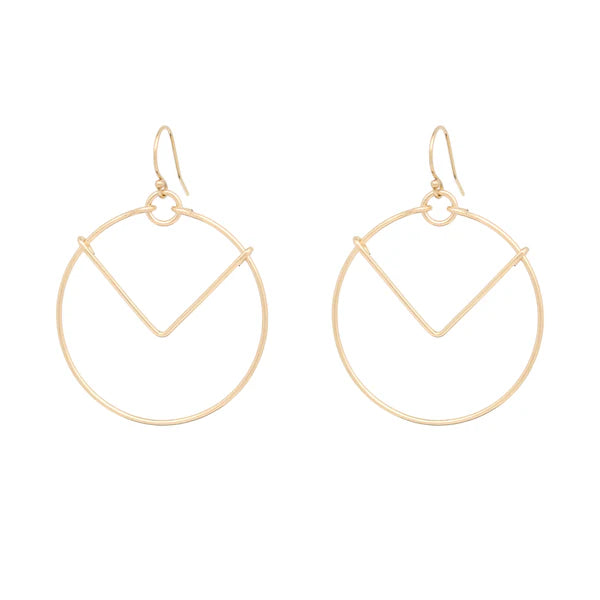 Emmie Hoop Eaarings-Bijou Crush