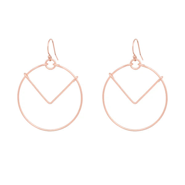 Emmie Hoop Eaarings-Bijou Crush