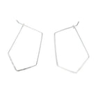 Esther Badge Hoops Earrings-Bijou Crush
