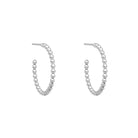 Eva Beaded Hoops-Bijou Crush