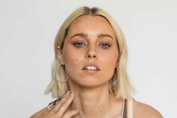 Eva Beaded Hoops-Bijou Crush