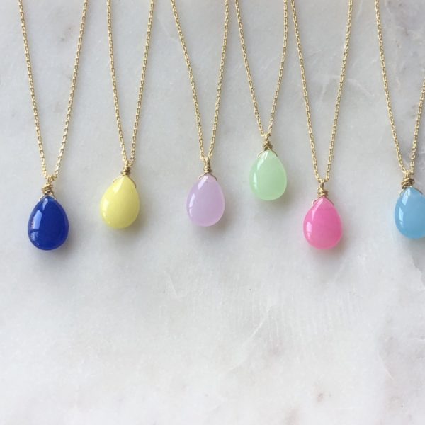Candy Jade Necklace-Bijou Crush